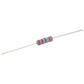 مقاوم NTE Electronics 2W2D0، طبقة أكسيد معدنية، مقاوم للاشتعال، رصاص محوري، تسامح 5%، مقاومة 2 أوم، 2 وات، 500 فولت (عبوة من قطعتين) in Kuwait