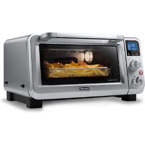 De'Longhi Digital Air Fry Convection Toaster Oven 14L Stainless Steel, Air Fry Oven, 9-in-1, Grills, Broils, Bakes, Roasts, Reheats, Keep Warm, Non-Stick, Scratch-Resistant Interior, 1800-Watts in Saudi Arabia