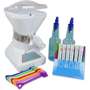 SNOWIE Little Snowie Max Snow Cone Machine (6-Stick Kit, White) | Premium Shaved Ice Maker, With Powder Sticks Syrup Mix in Saudi Arabia