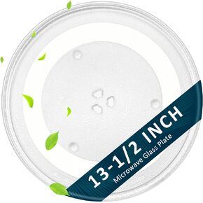 13 1/2" Microwave Glass Microwave F06015Q00AP Microwave Glass Plate 13.5"Turntable Plate Replacement Tray 30QBP4119 TJF06015Q00AP NN-G463MF NN-G464WF NN-S443BF NN-SA651S NN-SD691S -Dishwasher Safe in Saudi Arabia