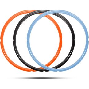 STYDDI Silicone Sealing Ring Compatible With Instant Pot 3 Quart Models, Fits Instanpot 3 Qt Models, 4-Pack