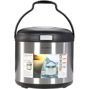 Tayama Stainless Steel Thermal Cooker,Black,5 Qt. in Saudi Arabia