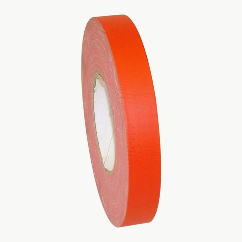 شريط قناة JVCC منخفض اللمعان على شكل Gaffer (J90): 1 بوصة × 60 ياردة. (أحمر) in Kuwait