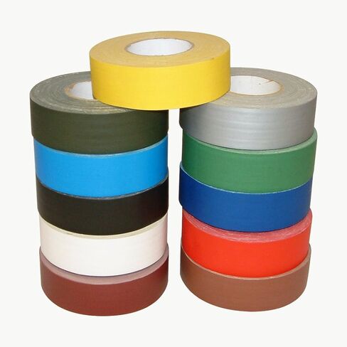 شريط قناة JVCC منخفض اللمعان على شكل Gaffer (J90): 1 بوصة × 60 ياردة. (أحمر) in Kuwait