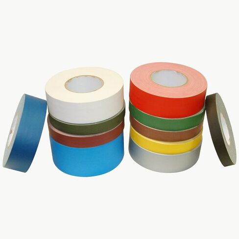 شريط قناة JVCC منخفض اللمعان على شكل Gaffer (J90): 1 بوصة × 60 ياردة. (أحمر) in Kuwait