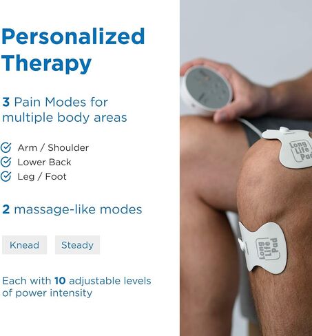 OMRON Pocket Pain Pro TENS Unit Muscle Stimulator, Simulated Massage Therapy for Lower Back, Arm, Foot, Shoulder and Arthritis Pain, Drug-Free Pain Relief (PM400) in Saudi Arabia
