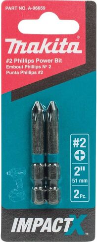 Makita A-99786 Impactx 2 Phillips 2″ Power Bit, 15 Pack in Kuwait