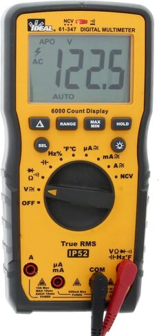 IDEAL Industries INC. 61-347 - AC/DC 1000V TRMS Multimeter, CAT III, CAT IV in Saudi Arabia