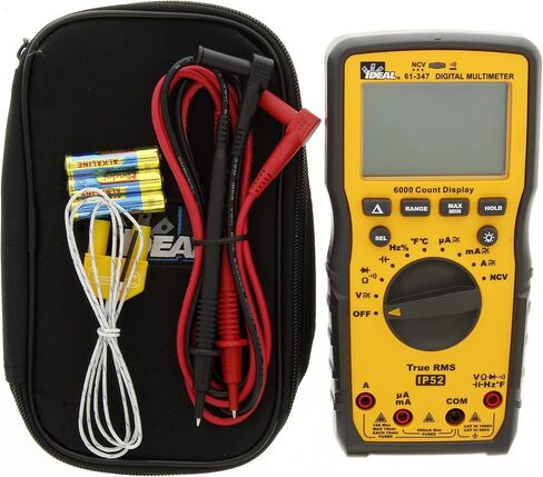 IDEAL Industries INC. 61-347 - AC/DC 1000V TRMS Multimeter, CAT III, CAT IV in Saudi Arabia