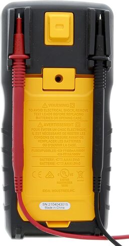 IDEAL Industries INC. 61-347 - AC/DC 1000V TRMS Multimeter, CAT III, CAT IV in Saudi Arabia