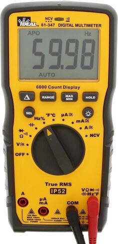 IDEAL Industries INC. 61-347 - AC/DC 1000V TRMS Multimeter, CAT III, CAT IV in Saudi Arabia