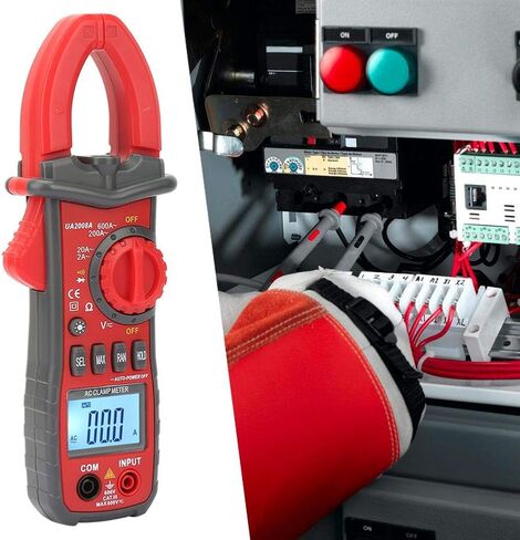 UYIGAO UA2008A مقياس متعدد محمول تلقائي/يدوية تتراوح بين التيار المتناوب تيار مستمر الجهد الحالي ، المقاومة ، RMS المشبك متر in Kuwait