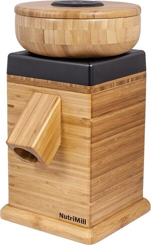 NutriMill Harvest Electric Stone Grain Mill, 450 Watt - Bronze in Saudi Arabia