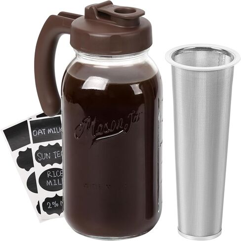 سولجت ماكينة تحضير القهوة على شكل برطمان ماسون من كولد برو in Kuwait