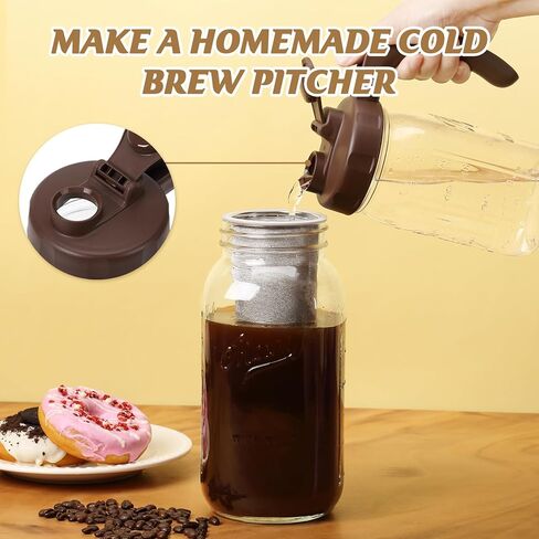 سولجت ماكينة تحضير القهوة على شكل برطمان ماسون من كولد برو in Kuwait