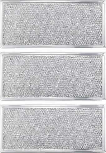 2026 Upgraded W10208631A Microwaves Grease Filter Approx. 13" x 6" by Beaquicy - Replacement for Whirlpool GE Microwaves - Pack of 2 in Kuwait