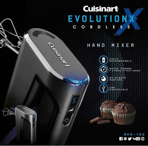 Cuisinart Mini Food Processor & Chopper, Small Stand Mixer for Vegetables, Meats & More, 4 Cup, Electric, Black, RMC-100 in Saudi Arabia