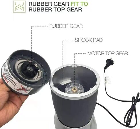 قطع غيار وأكواب وقطع غيار شفرة النازع وأكواب مطاطية وعتاد علوي وحشيات وقطع بديلة لملحقات نوتري بوليت سلسلة 600 وات / 900 واط in Kuwait