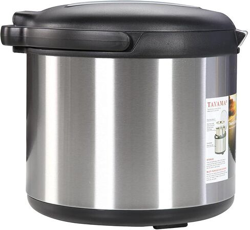 Tayama Stainless Steel Thermal Cooker,Black,5 Qt. in Saudi Arabia