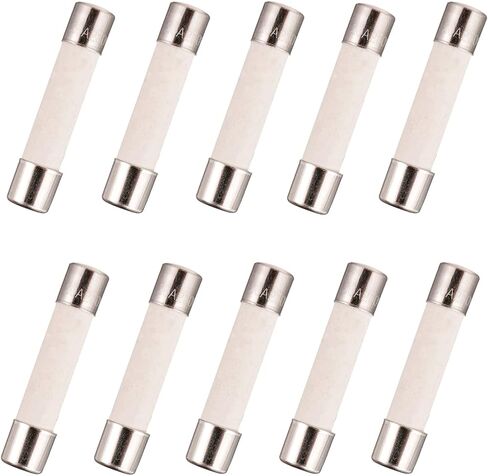 BOJACK Microwave Fuse 20a Ceramic Fuse 20 Amp 250V Slow-Blow Compatible and Universal Replacement for WB27X10388 and Other Microwaves in Saudi Arabia