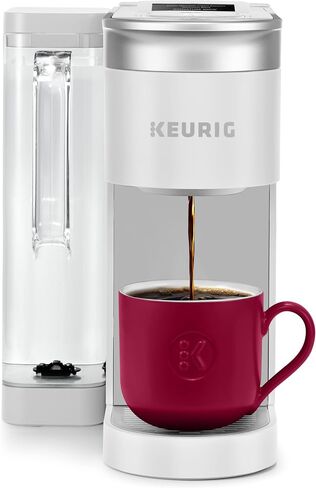 Keurig K-Supreme SMART Coffee Maker, MultiStream Technology, Brews 6-12oz Cup Sizes, White in Saudi Arabia