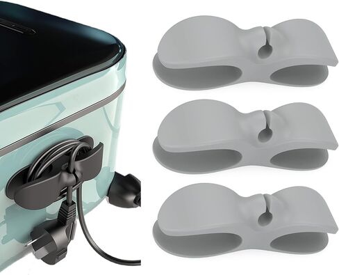 Cord Organizer for Kitchen Appliances,3pack Upgraded Kitchen Cord Organizer,Appliance Cord Organizer Stick On Appliances Blender,Coffee Maker,Pressure Cooker,Toaster-Black in Saudi Arabia