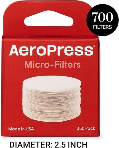 AeroPress Replacement Filter Pack - Microfilters For AeroPress Coffee And Espresso-Style Coffee Maker - 350 count in Saudi Arabia