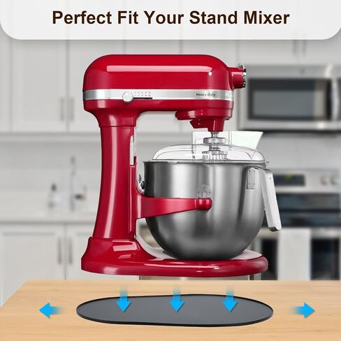 Metal Sliding Mat for KitchenAid Stand Mixer 4.5-5 Qt,Sliding Tray Slide Tray Mixer Mover Mixer Slider for Tilt-Head Stand Mixer, KitchenAid Artisan Tilt-Head Mixer, KitchenAid Classic in Saudi Arabia