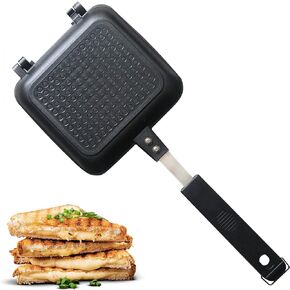 Jean-Patrique Stovetop Toastie Maker - Copper Ceramic Panini Press - Non-Stick Grilled Cheese Maker - Toasted Sandwich Maker for Indoors and Outdoors - Durable Panini Grill Press Sandwich Maker in Saudi Arabia
