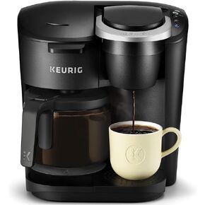 ماكينة صنع القهوة Keurig 5000204976 K-Duo Essentials 2 في 1 لكبسولات K-Cup/12-Cup Carafe (متجددة) in Kuwait