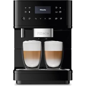 Miele CM 6160 MilkPerfection Automatic Coffee Machine - OneTouch for Two, AromaticSystem, 4 individual profiles, DoubleShot, WiFi-compatible, LED lighting, easy cleaning, in Lotus White
