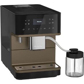 Miele CM 6160 MilkPerfection Automatic Coffee Machine - OneTouch for Two, AromaticSystem, 4 individual profiles, DoubleShot, WiFi-compatible, LED lighting, easy cleaning, in Lotus White