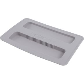 DOITOOL Silicone Toaster Cover 2 Slice, 1PCS Bread Maker Upper Cover, Toaster Appliance Top Cover for Bread Machine,Washable Toaster Machine Cover (Grey, 15.7 x 10.5cm)