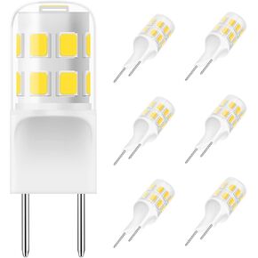 G8 Led Bulb 3W Equivalent to WB25X10019 20W Halogen Lamp Bulb 20W Replacement for GE/Samsung Microwave, 120V Daylight White 6000K (2 Pack) in Saudi Arabia
