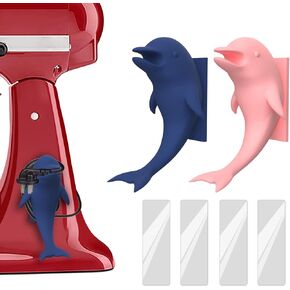 Byojia Cord Organizer, Dolphin Cord Organizer for Kitchen Appliances, Cord Wrap Cord Holder Cable Organizer for Storage Small Home Appliances, Mixer, Blender, Coffee Maker, Pressure Cooker 2PCS in Kuwait