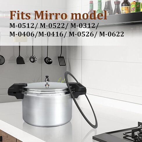 4 عبوات من حشية قدر الضغط S-9882 مناسبة لـ Mirro 12/16/22QT موديل M-0512/ M-0522/ M-0312/ M-0406/ M-0416/ M-0526/ M-0622 قطعة بديلة in Kuwait