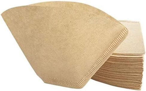 Melitta #4 Coffee Filters, Natural Brown, 2 Pack of 100 Filters. in Saudi Arabia