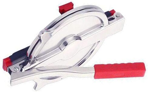 ماكينة ضغط بوري ميكر بمقبض يدوي مصنوع من الفولاذ المقاوم للصدأ وآلة ضغط روتي باباد خاخ شباتي (تصميم متعدد) in Kuwait