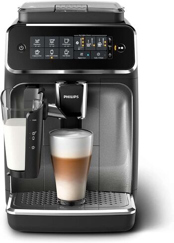 PHILIPS 3200 Series Fully Automatic Espresso Machine w/ LatteGo, Silver, EP3246/74 in Kuwait