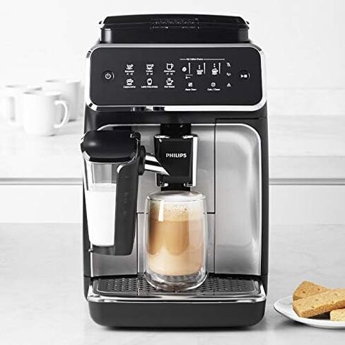 PHILIPS 3200 Series Fully Automatic Espresso Machine w/ LatteGo, Silver, EP3246/74 in Kuwait