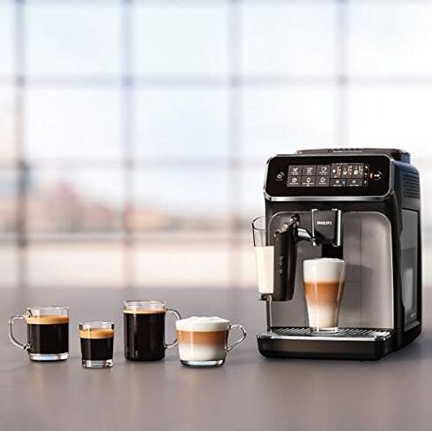 PHILIPS 3200 Series Fully Automatic Espresso Machine w/ LatteGo, Silver, EP3246/74 in Kuwait