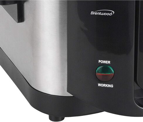 Brentwood Electric Appliances DF-720 8-Cup Deep Fryer, Silver in Kuwait