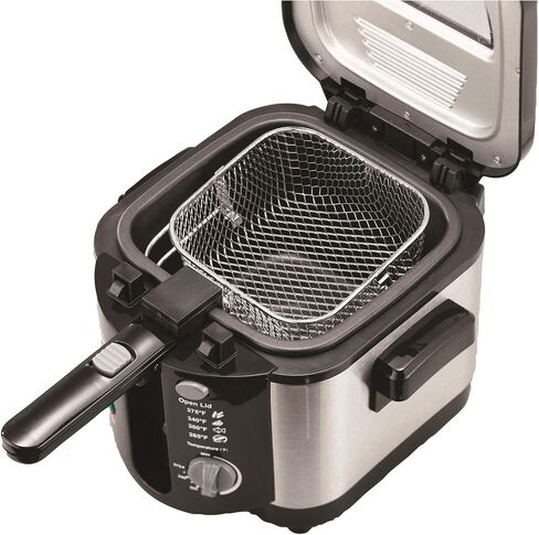 Brentwood Electric Appliances DF-720 8-Cup Deep Fryer, Silver in Kuwait