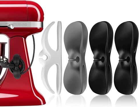 4 Pack Cord Organizer for Appliances, Cord Holder Cord Wrap Cable Organizer Stick On Flat or Round Surface for Small Kitchen Appliances, Blenders, Coffee Maker, Pressure Cookers and Air Fryer (Black) in Saudi Arabia