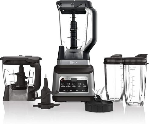Ninja BN801 Professional Plus Kitchen System with Auto IQ, 1400 Wp - Gray (Renewed) in Saudi Arabia