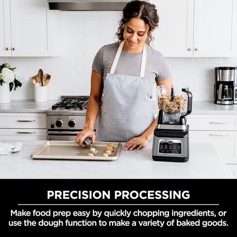 Ninja BN801 Professional Plus Kitchen System with Auto IQ, 1400 Wp - Gray (Renewed) in Saudi Arabia