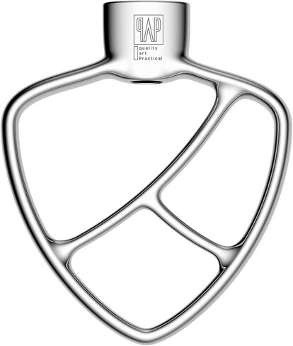 Flat Beater Replacement for KitchenAid 3.5 Qt. Tilt-Head Stand Mixers/Polished 18/8 Stainless Steel Accessories/No coating/Dishwasher Safe in Saudi Arabia