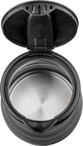 Brentwood Appliances KT-1508BK .85-Quart Dual-Voltage Collapsible-Travel Kettle (Black), 0.85Q | Dual-voltage operation, compact folding design in Kuwait