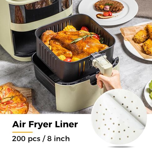 Accessories for Air Fryer, 15pcs Air Fryer Accessories for 3.0QT-5.8QT COSORI Gowise Phillips Ninja Cozyna Air Fryers in Saudi Arabia