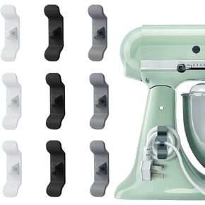 سافو منظم الحبل 9 قطع للأجهزة، ولفاف الحبل لأجهزة المطبخ، ومنظم كابل لف الحبل وحامل الكابل، للخلاط والخلاط وصانع القهوة وطباخ الضغط وقلي الهواء in Kuwait